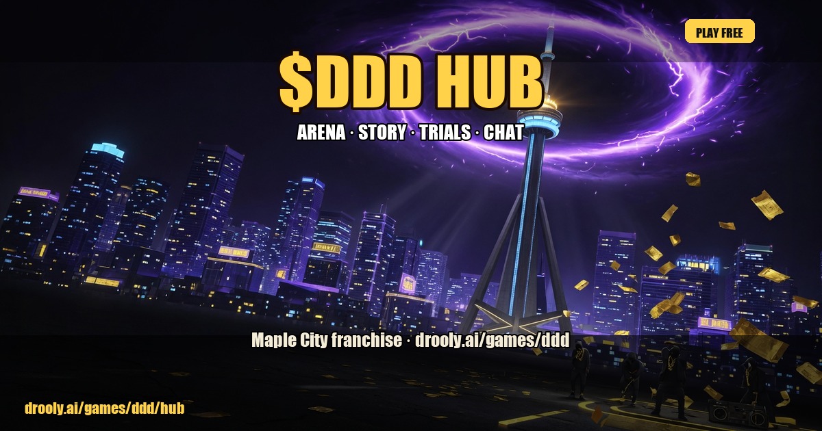 $DDD Maple City Hub cover